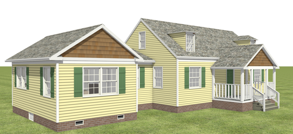 home addition design showing a new master suite