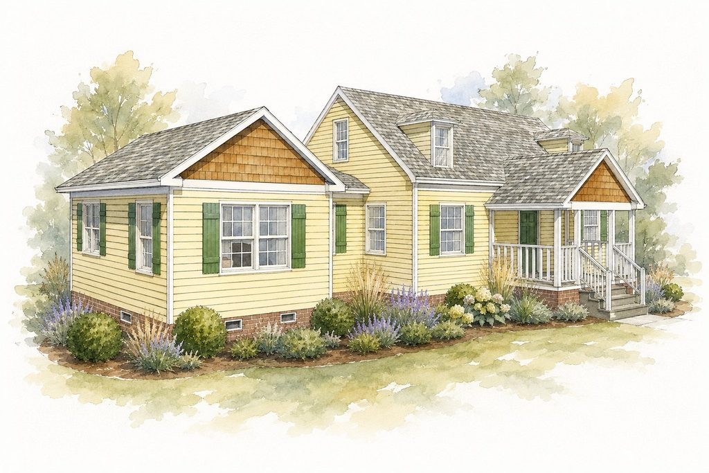 Home addition construction plans and elevations